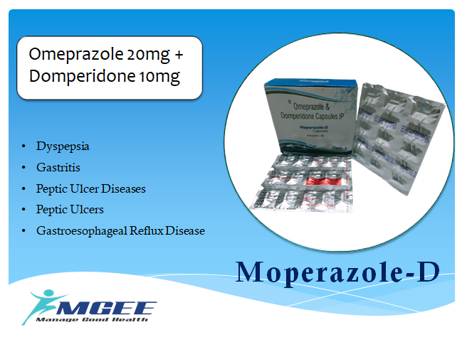 Omeprazole & Domperidone Capsules [Moperazole-D]