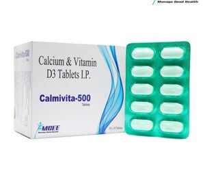 CALMIVITA-500 Calcium and Vitamin D3 Supplement