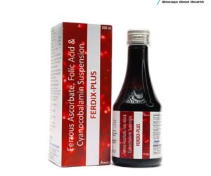 FERDIX-PLUS syrup iron, folic acid, Vitamin B12