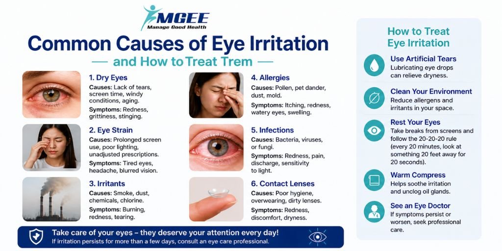 Common Causes of Eye Irritation and How to Treat Them