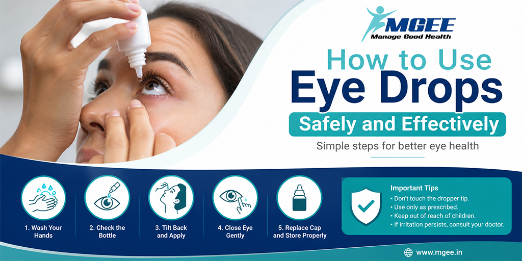 How to Use Eye Drops Safely and Effectively